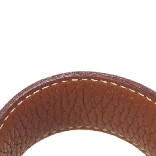 HERMES Handbag Taurillon Clemence Brown Picotin Lock MM SilverMetal Women Used Authentic