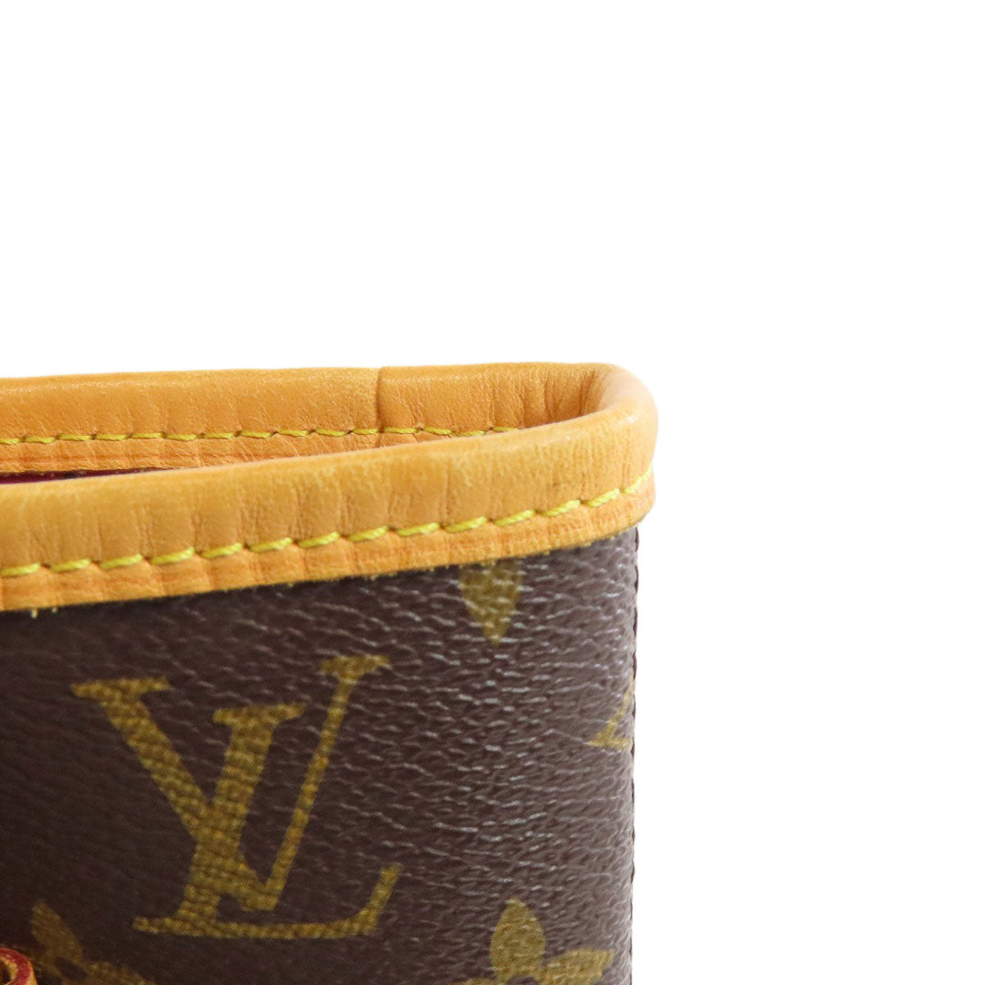 LOUIS VUITTON Tote Bag M41178 Monogram canvas Brown Neverfull MM