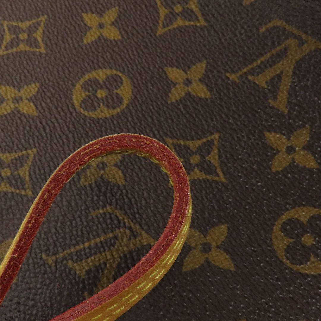 LOUIS VUITTON Tote Bag M41178 Monogram canvas Brown Neverfull MM