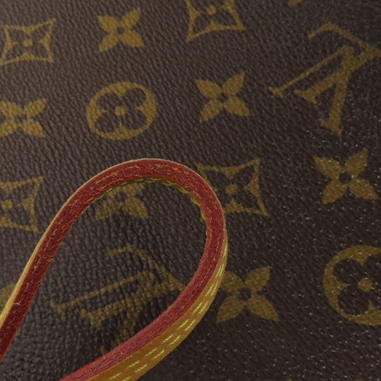 LOUIS VUITTON Tote Bag M41178 Monogram canvas Brown Neverfull MM