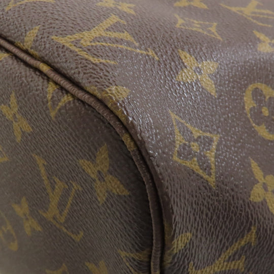 LOUIS VUITTON Tote Bag M41178 Monogram canvas Brown Neverfull MM
