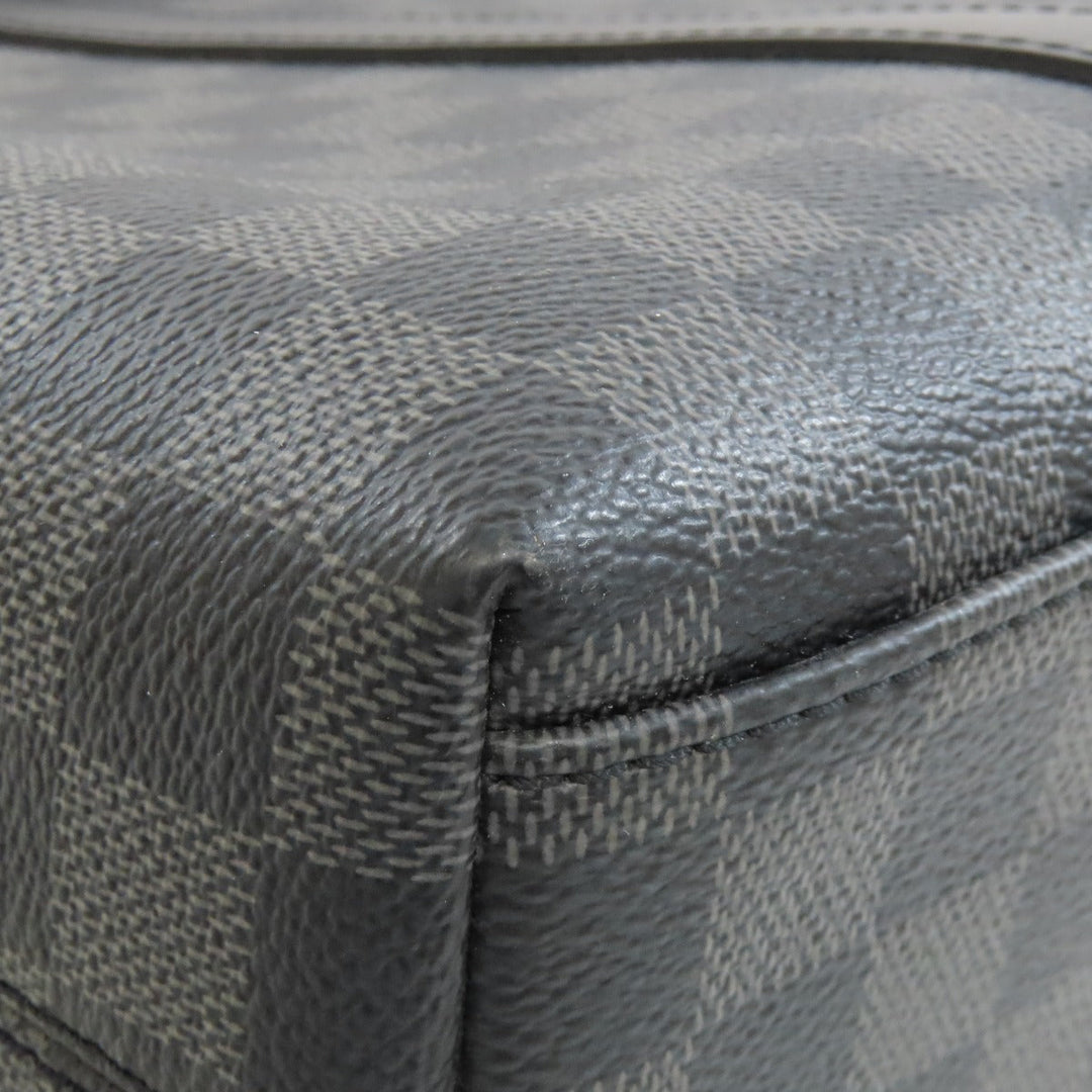 LOUIS VUITTON Handbag M40000 Damier canvas gray Ant tote Women Used Authentic