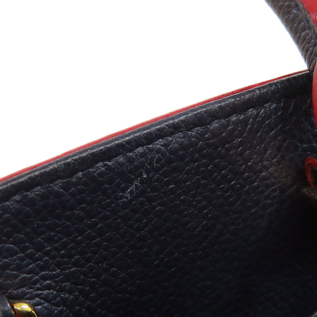 LOUIS VUITTON Handbag M42747 Ann Platt Navy Montaigne BB