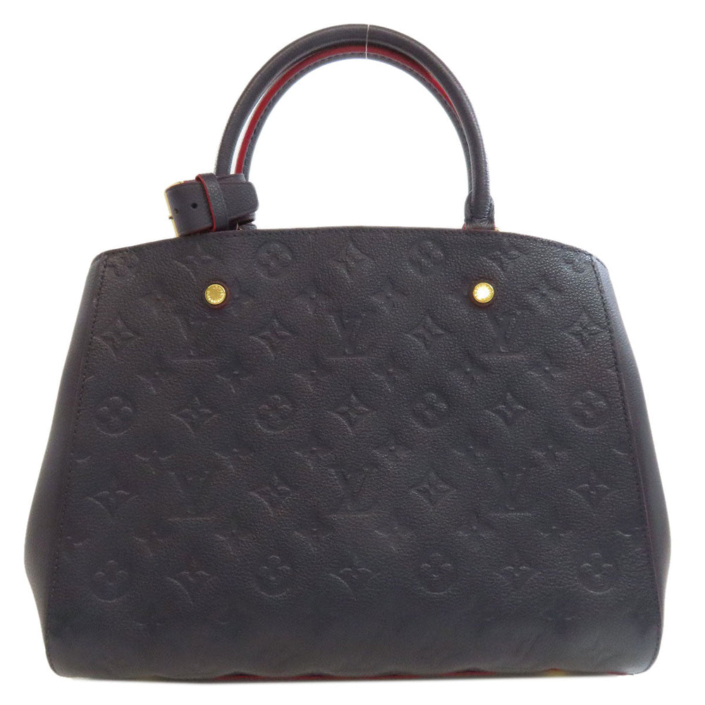 LOUIS VUITTON Handbag M42747 Ann Platt Navy Montaigne BB