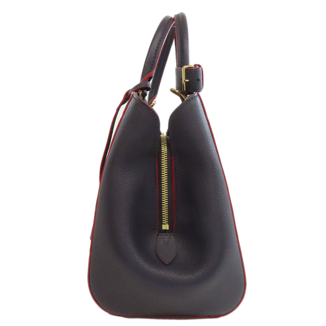 LOUIS VUITTON Handbag M42747 Ann Platt Navy Montaigne BB