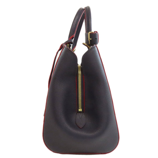 LOUIS VUITTON Handbag M42747 Ann Platt Navy Montaigne BB