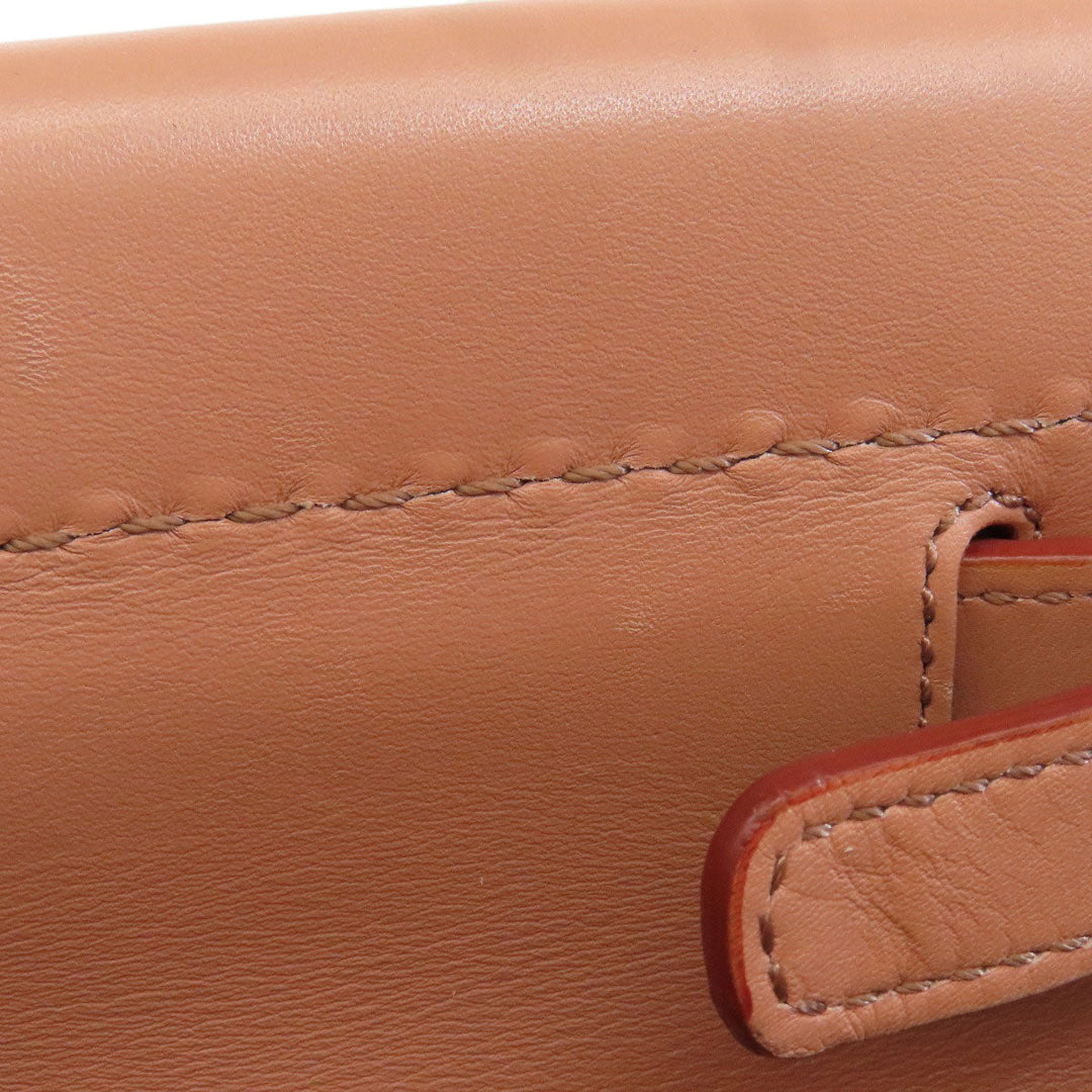 TOD'S Handbag leather pink Simple design Women Used Authentic