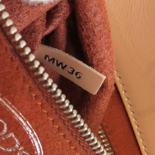 TOD'S Handbag leather pink Simple design Women Used Authentic