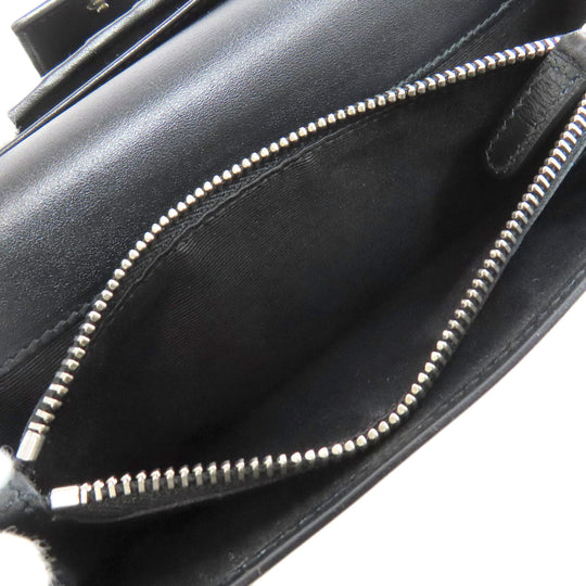 BVLGARI Long Wallet Purse PVC gray logo