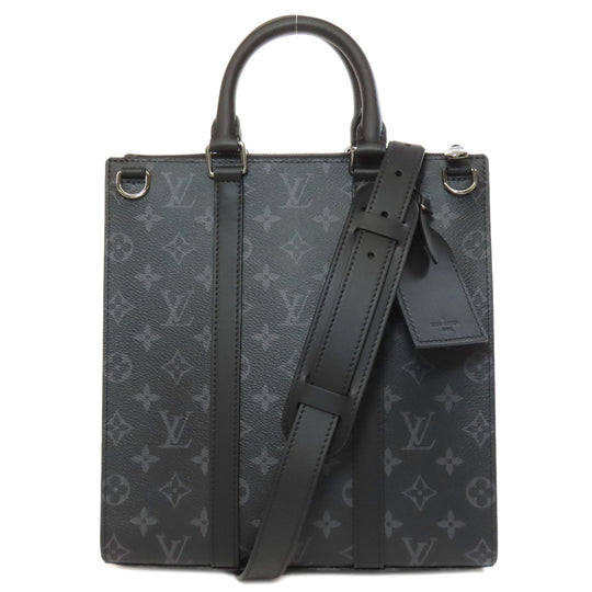 LOUIS VUITTON Handbag M46098 Monogram Eclipse black Sac Plat Cloth