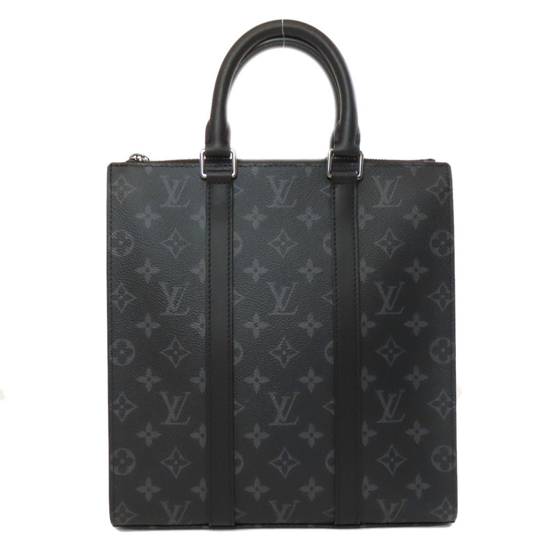 LOUIS VUITTON Handbag M46098 Monogram Eclipse black Sac Plat Cloth