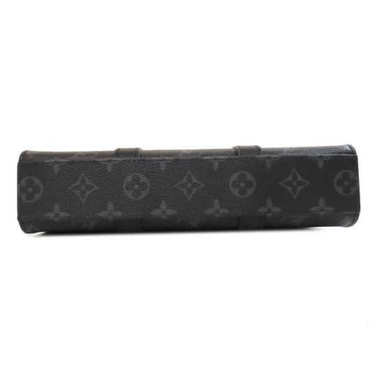 LOUIS VUITTON Handbag M46098 Monogram Eclipse black Sac Plat Cloth