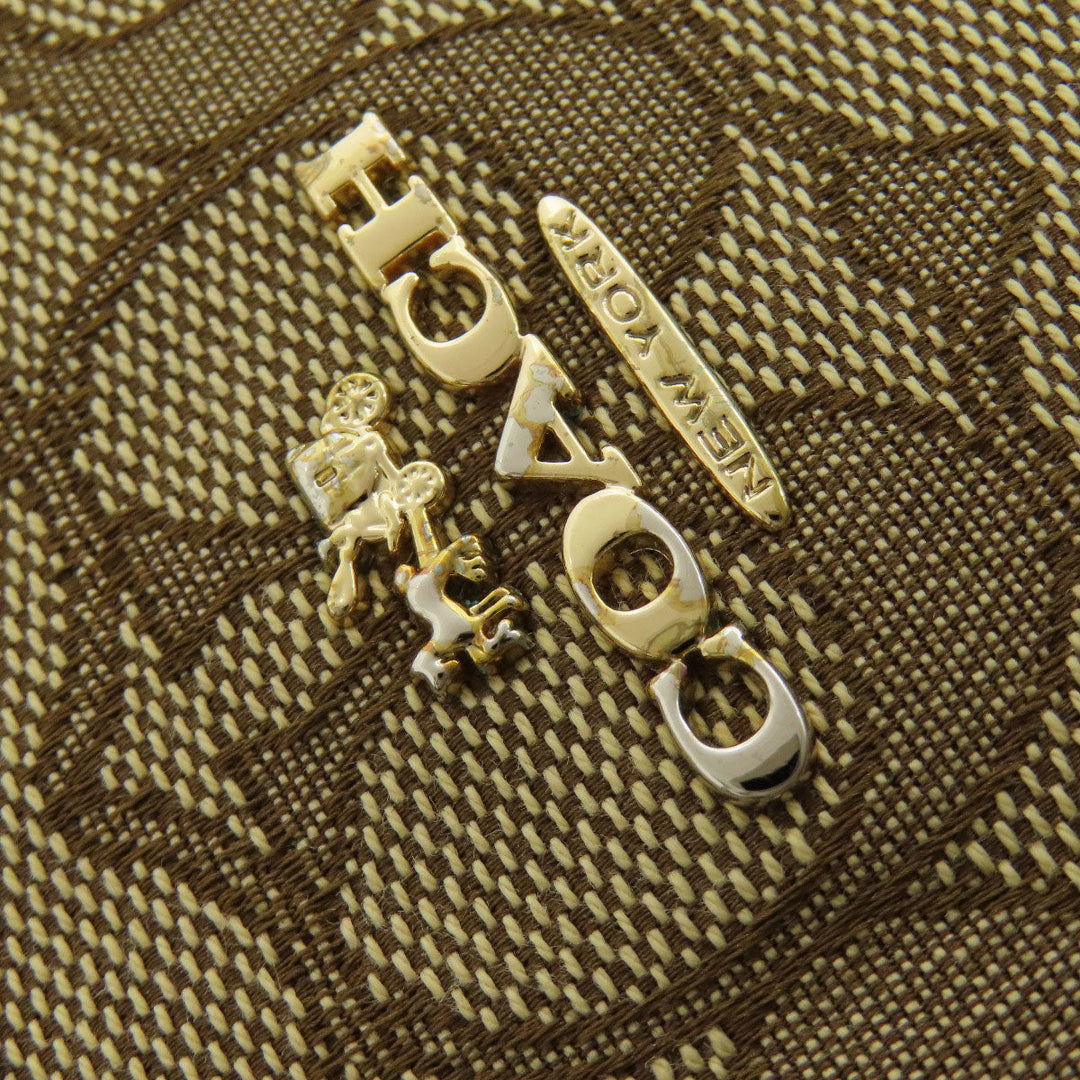 COACH Tote Bag F58282 canvas Brown Signature