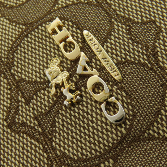 COACH Tote Bag F58282 canvas Brown Signature