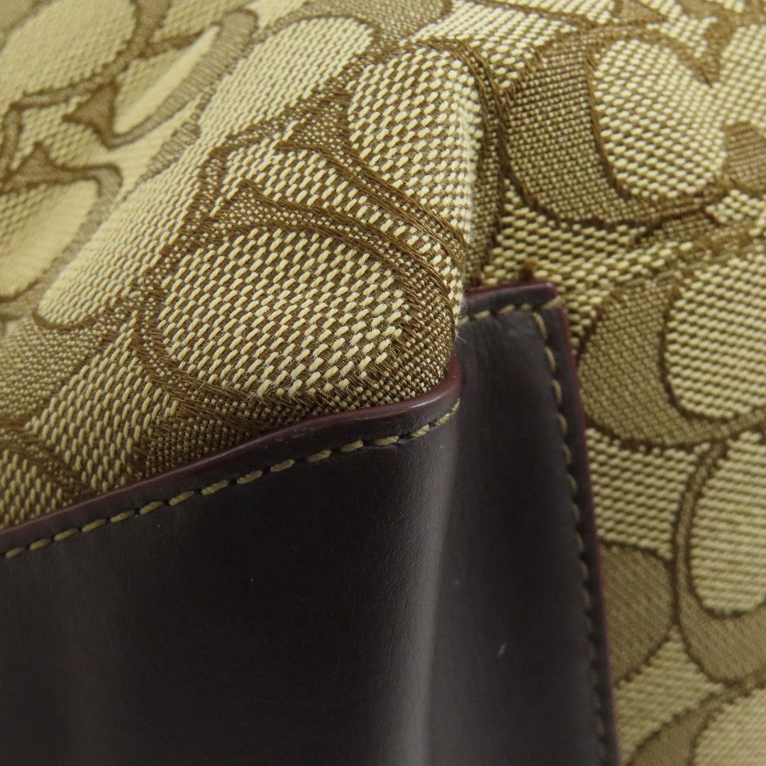 COACH Tote Bag F58282 canvas Brown Signature