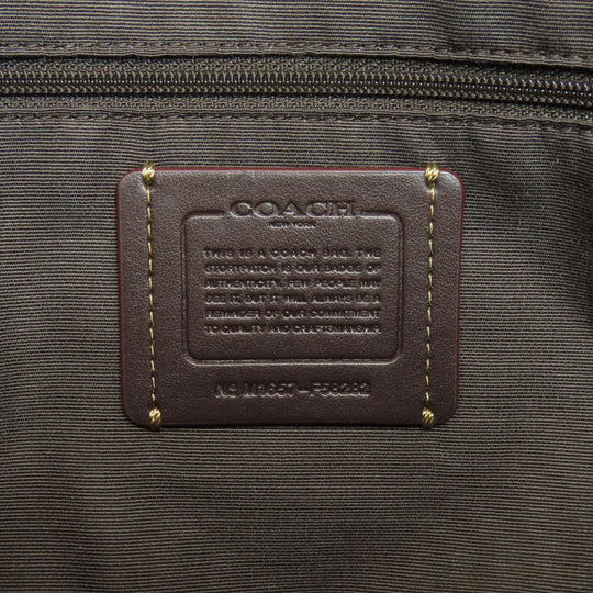 COACH Tote Bag F58282 canvas Brown Signature