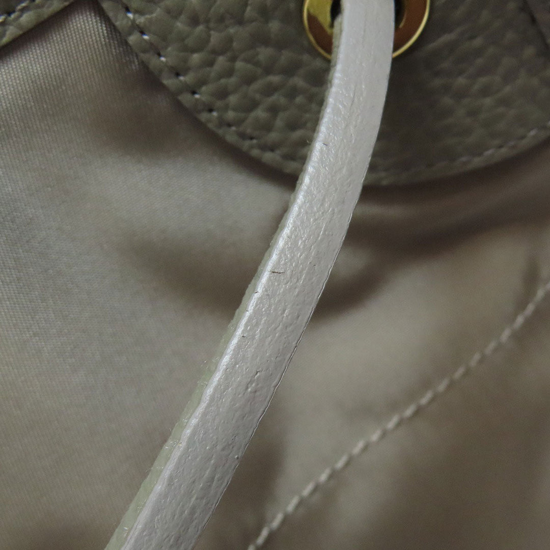 ADMJ Shoulder Bag Nylon gray logo Women Used Authentic
