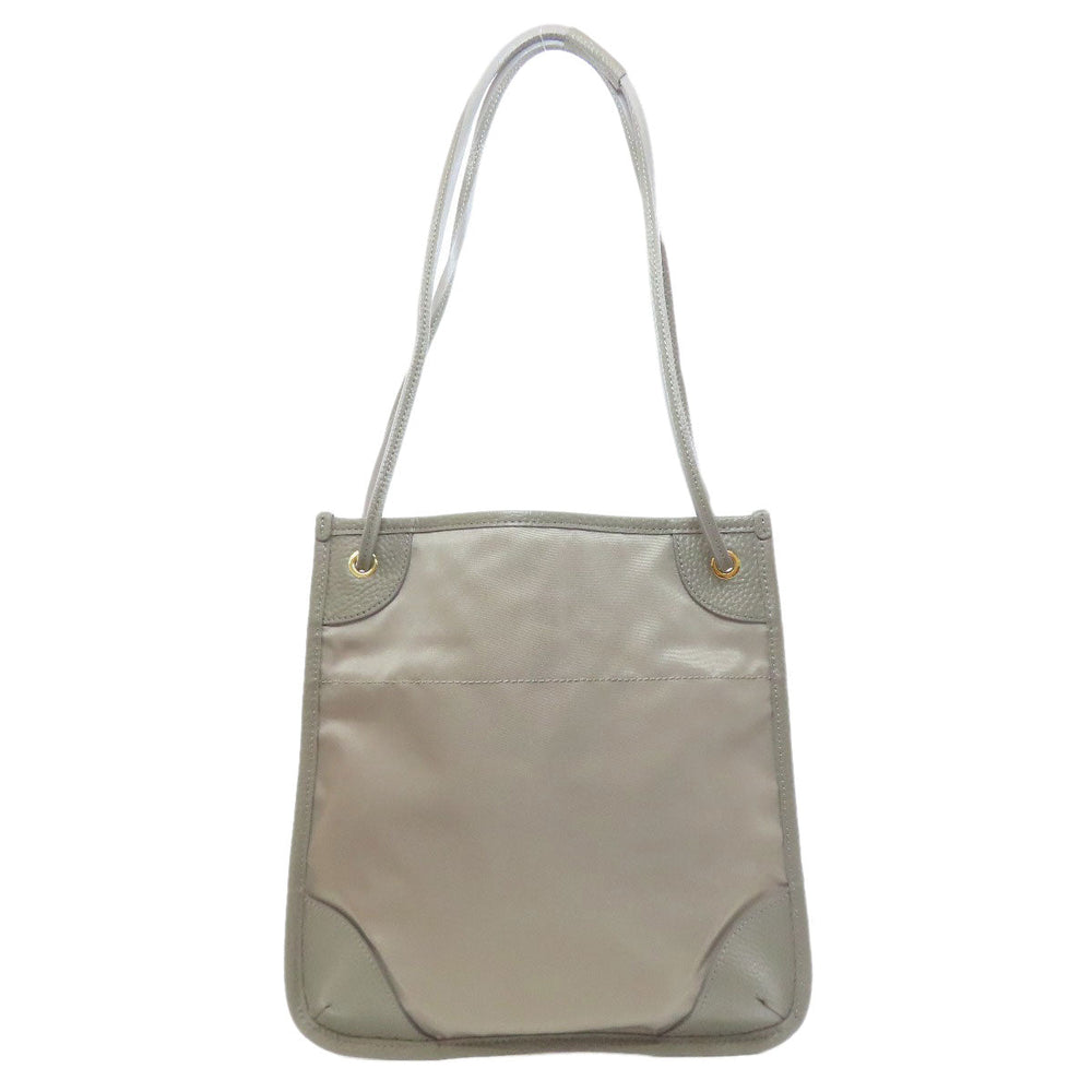 ADMJ Shoulder Bag Nylon gray logo Women Used Authentic