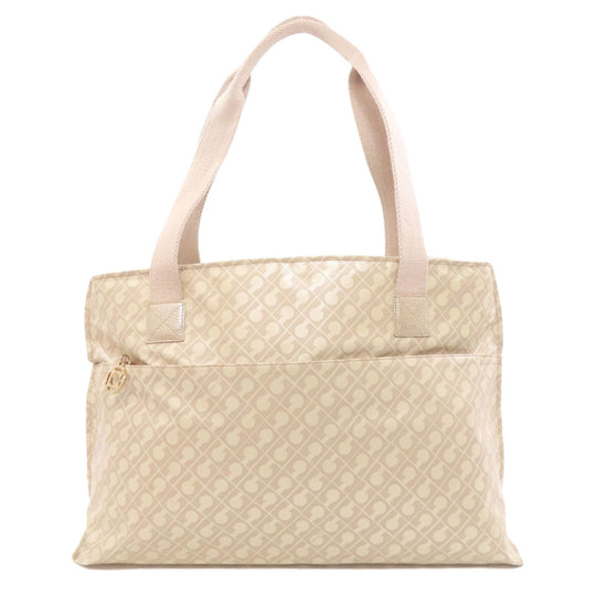 GHERARDINI Tote Bag polyester beige Logo motif softy