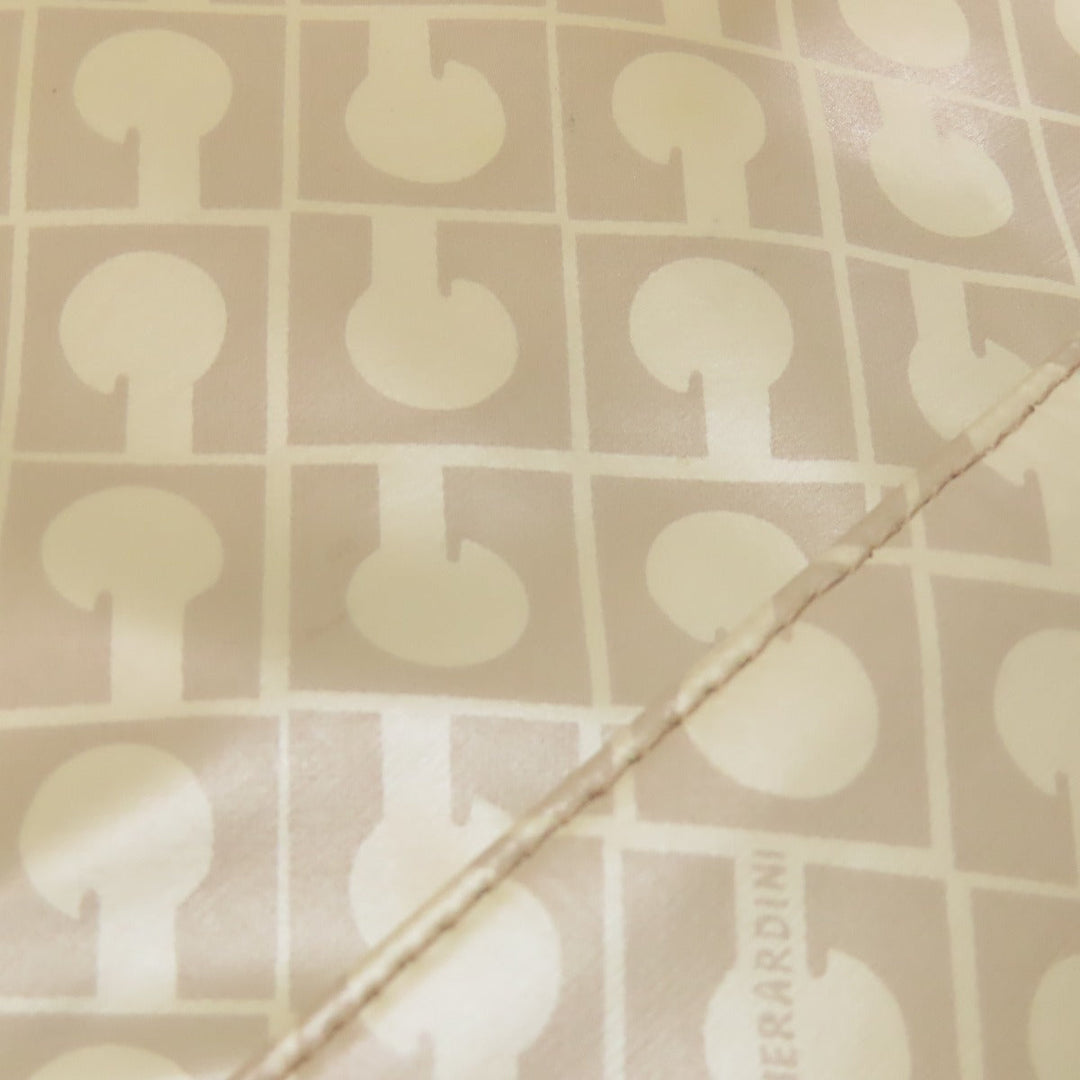 GHERARDINI Tote Bag polyester beige Logo motif softy