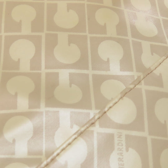GHERARDINI Tote Bag polyester beige Logo motif softy