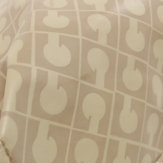 GHERARDINI Tote Bag polyester beige Logo motif softy