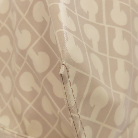 GHERARDINI Tote Bag polyester beige Logo motif softy
