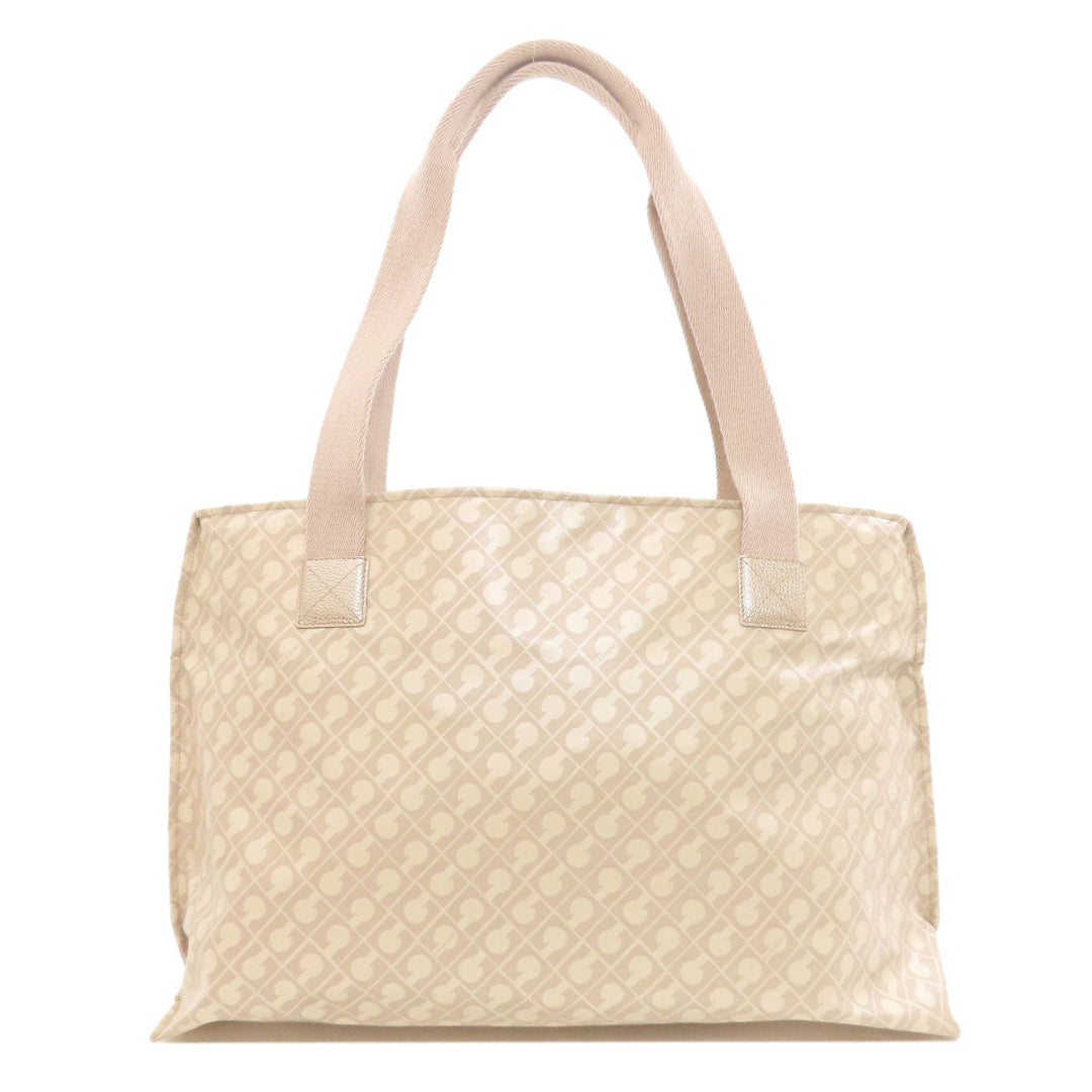 GHERARDINI Tote Bag polyester beige Logo motif softy