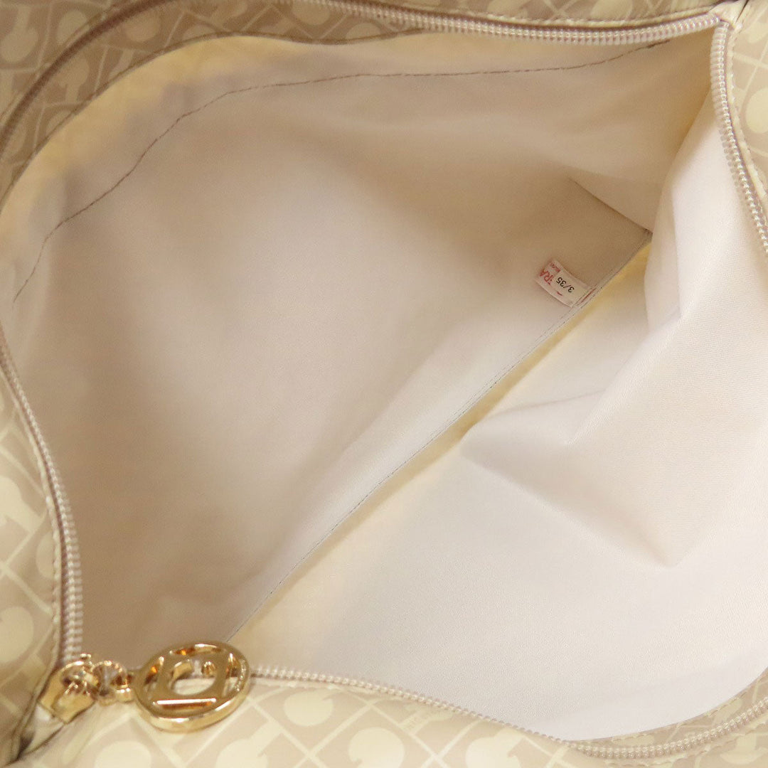 GHERARDINI Tote Bag polyester beige Logo motif softy
