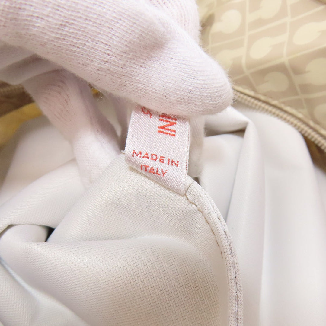 GHERARDINI Tote Bag polyester beige Logo motif softy