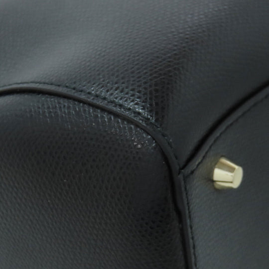 Furla Handbag leather black 2WAY
