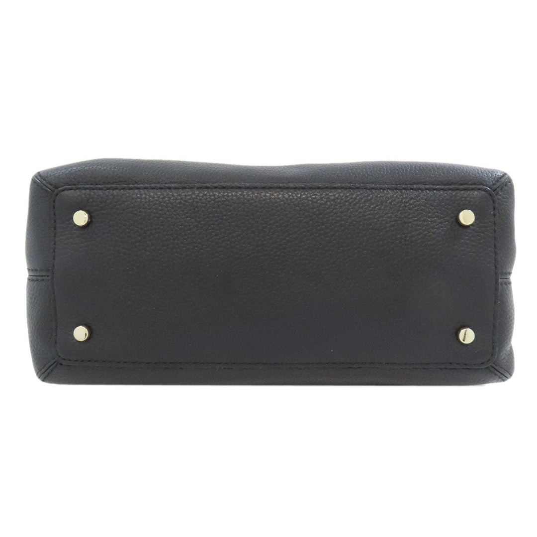 Kate Spade Handbag leather black 2WAY Women Used Authentic