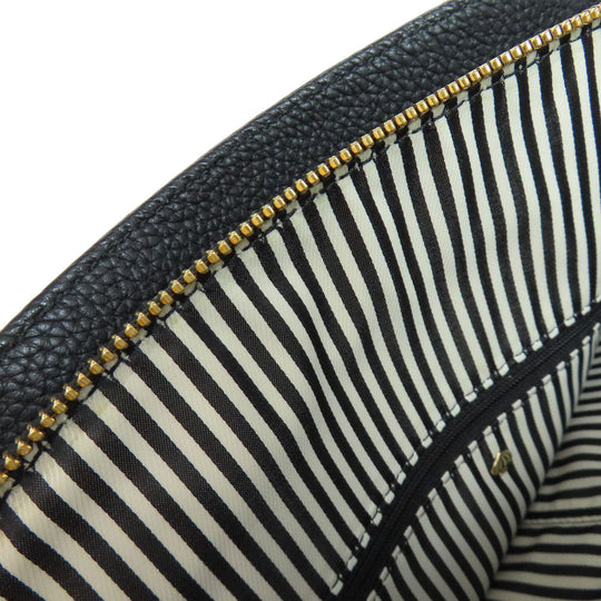 Kate Spade Handbag leather black 2WAY Women Used Authentic