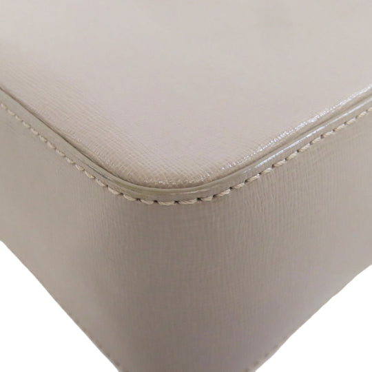 Furla Shoulder Bag leather gray logo