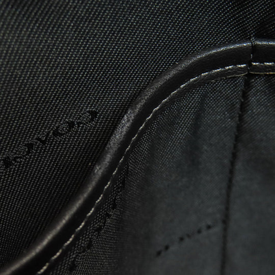 COACH Shoulder Bag 76189 leather black Long shoulder Women Used Authentic