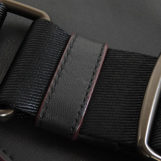 COACH Shoulder Bag 76189 leather black Long shoulder Women Used Authentic