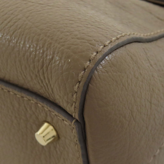 Furla Handbag leather Brown 2WAY