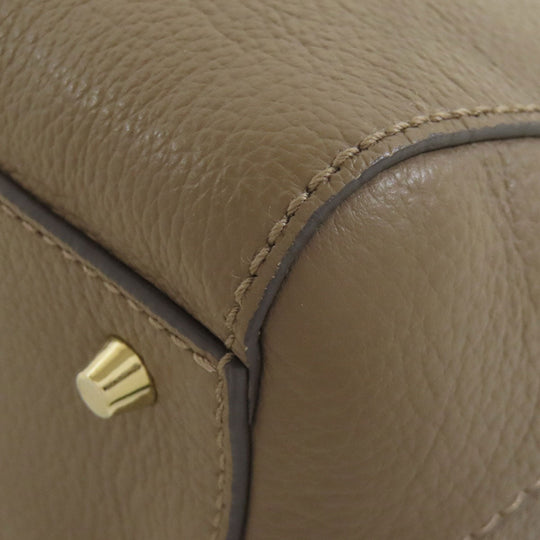 Furla Handbag leather Brown 2WAY