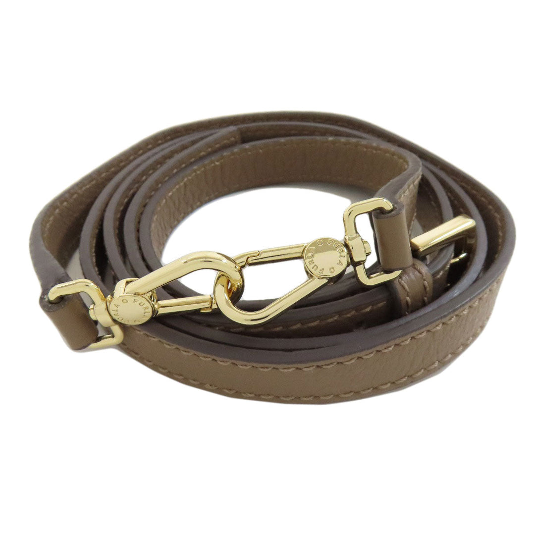 Furla Handbag leather Brown 2WAY