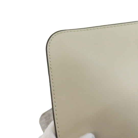Tory Burch Backpack PVC white logo Women Used Authentic