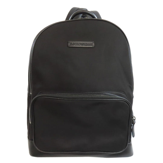Emporio Armani Backpack Nylon black logo