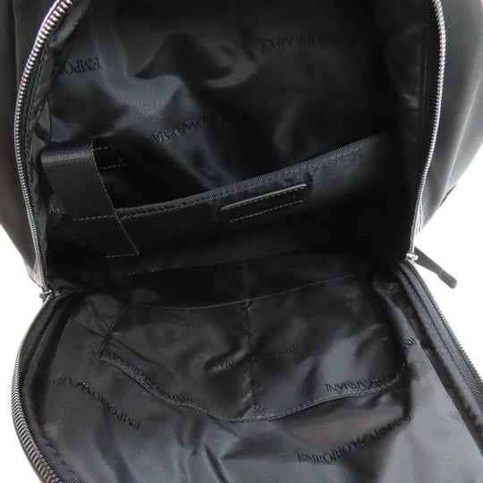 Emporio Armani Backpack Nylon black logo