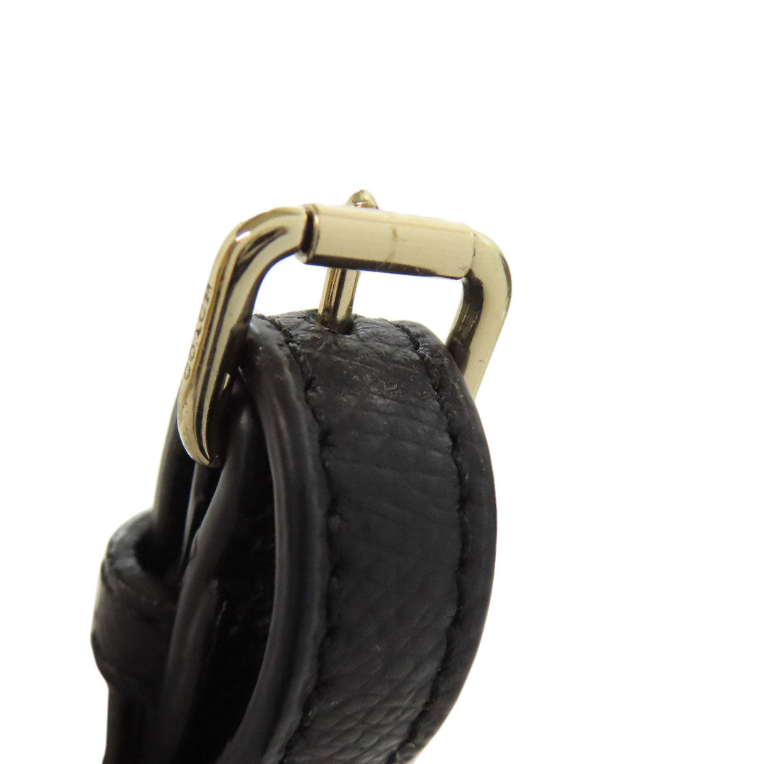 COACH Handbag F34084 PVC Brown Signature 2WAY Women Used Authentic