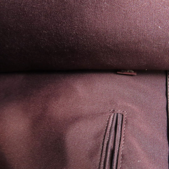 COACH Tote Bag C1548 Canvas, Leather Brown Dempsey 2WAY Women Used Authentic