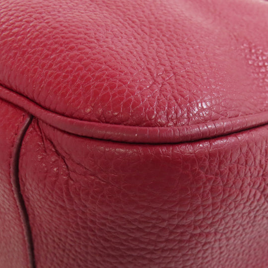 Furla Shoulder Bag leather Red one belt