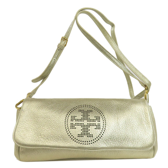 Tory Burch Shoulder Bag leather gold Long shoulder