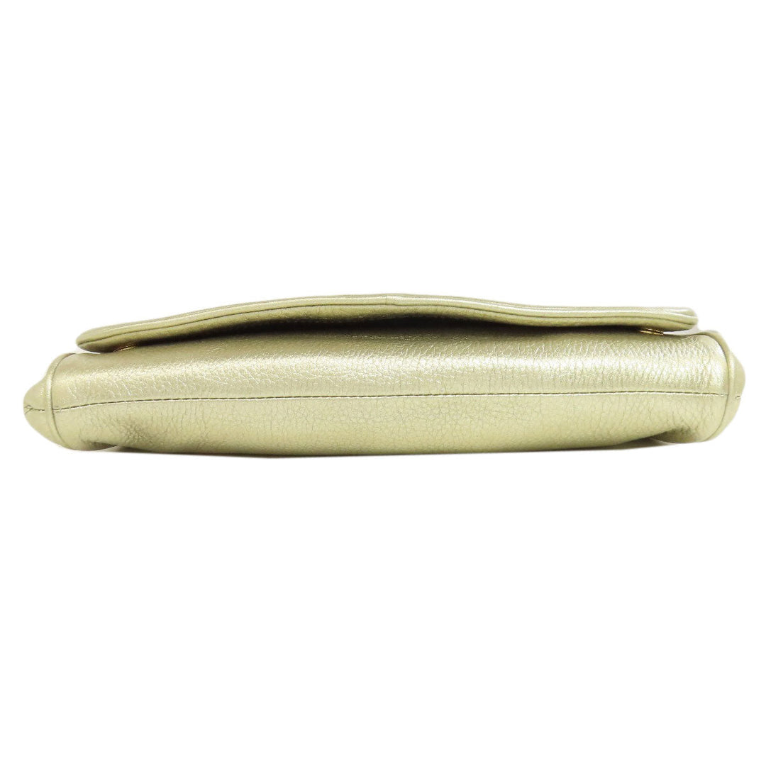 Tory Burch Shoulder Bag leather gold Long shoulder