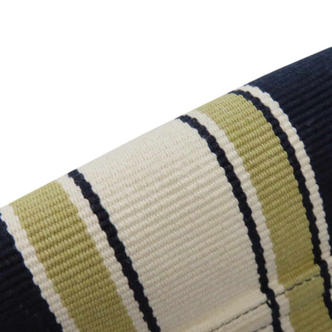 MIUMIU Tote Bag canvas Brown Ivy Stripes