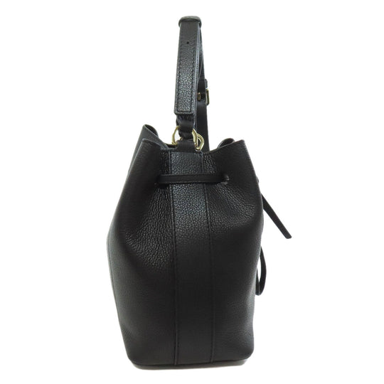 Furla Shoulder Bag leather black logo