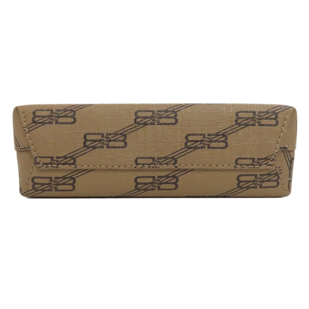 BALENCIAGA Handbag 693805 PVC Brown BB Monogram 2WAY